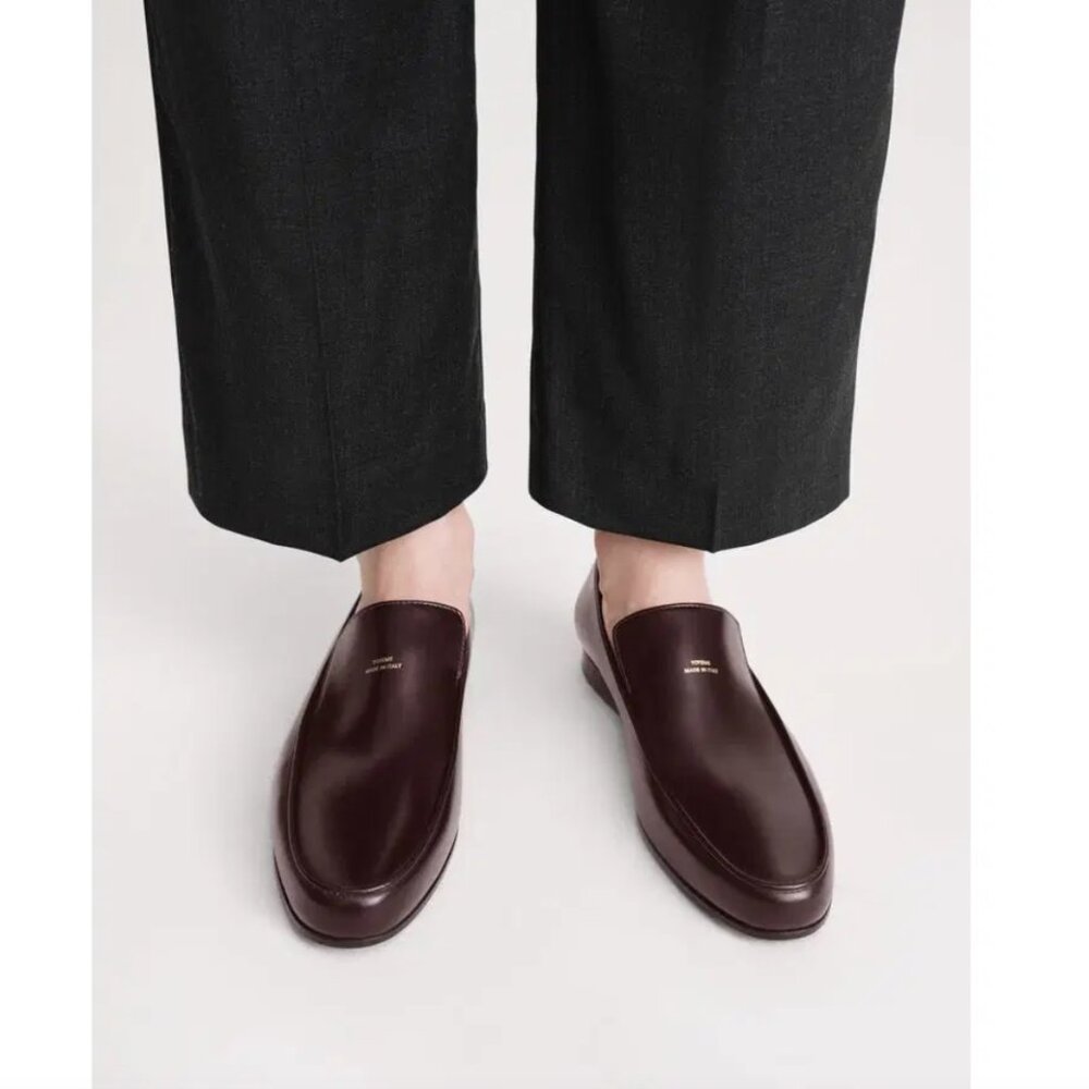 Toteme The Oval leather loafers EU 39 US 8